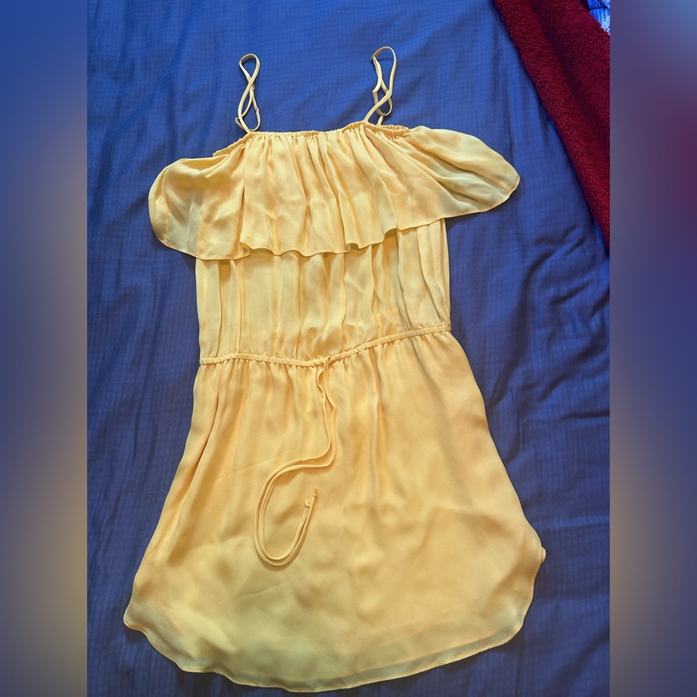 NWOT! Haute Hippie Yellow Dress Size S